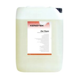 Kanister z etykietą Kenotek Car Foam, zawierający preparat do mycia samochodu.